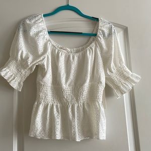 Cutie White Crop top!
